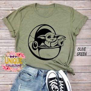 Baby Yoda Shirt, Star Wars Shirt,Mandalorian Shirt